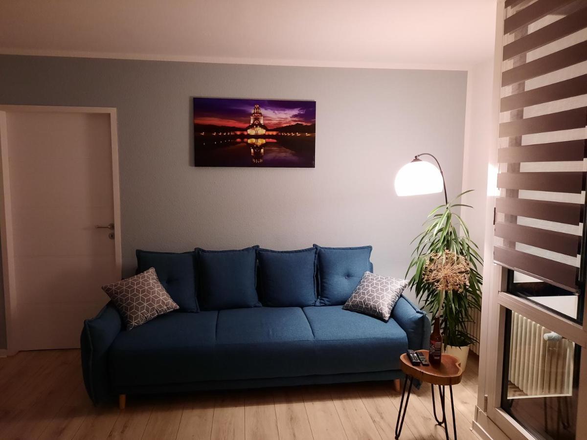 FeWo mit Dachterrasse im Blauen Palais Leipzig Exterior foto